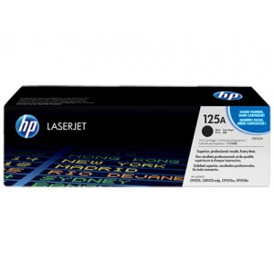 HP 125A COLOR LASERJET (BLACK TONER) CP1215/1515/1518 AND CM1312 BLACK PRINT CARTRIDGE.