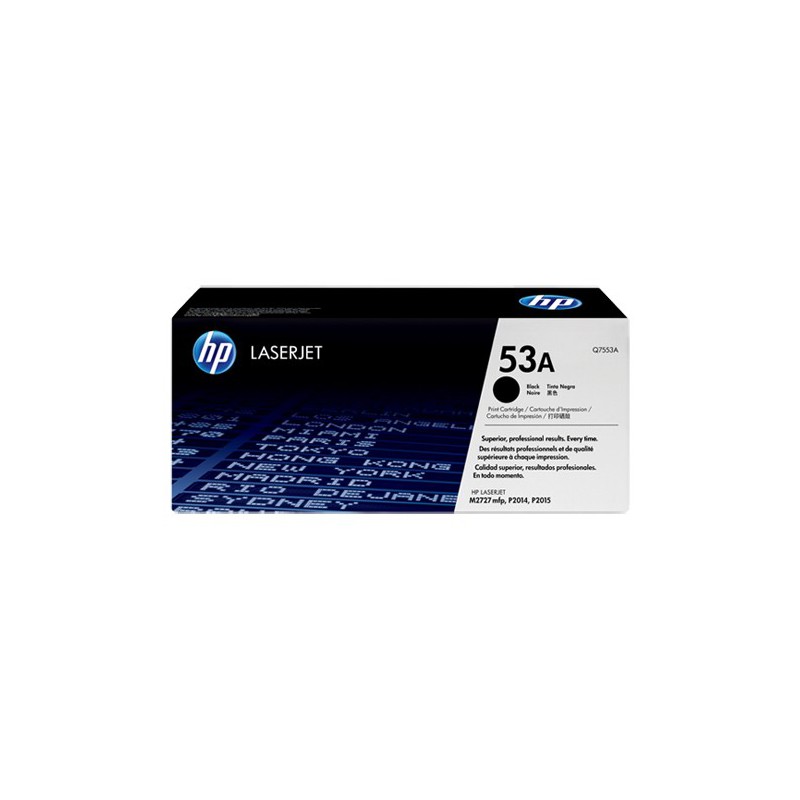 HP 53A LASERJET P2015 BLACK PRINT CARTRIDGE.