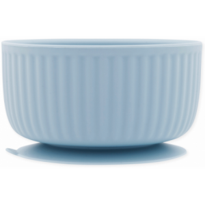 Silicone Suction Bowl - Powder Blue