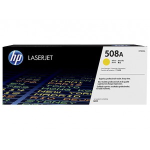 HP 508A YELLOW LASERJET ENTERPRISE M552/M553 CARTRIDGE.