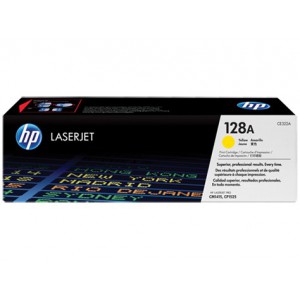 Cartridges HP 128A Yellow Original LaserJet Toner Cartridge