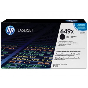 HP 649X High Yield Black Original LaserJet Toner Cartridge