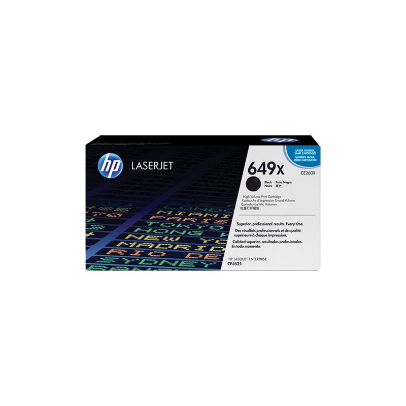 HP 649X High Yield Black Original LaserJet Toner Cartridge