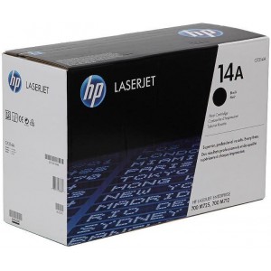 HP 14A HP LJ ENTERPRISE 700 M712 / 725 SERIES BLACK PRINT CARTRIDGE - NEW
