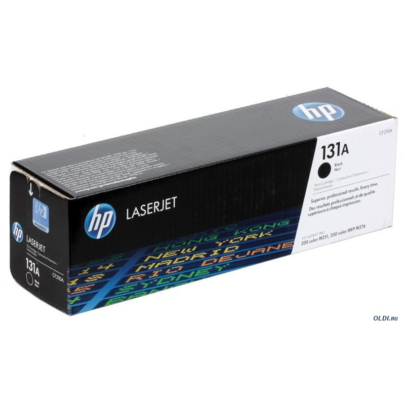 HP 131A BLACK LASERJET TONER CARTRIDGE FOR HP LASERJET PRO 200 COLOR ...