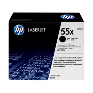 HP 55X High Yield Black Original LaserJet Toner Cartridge