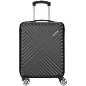 Travelwize Astra ABS 77cm 4-Wheels Spinner Luggage Black