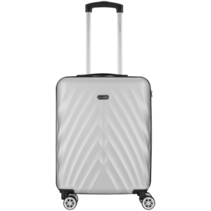 Travelwize Terra ABS 67cm 4-Wheels Spinner Luggage Silver