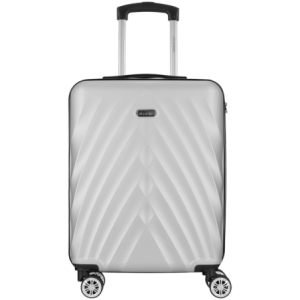 Travelwize Terra ABS 77cm 4-Wheels Spinner Luggage Silver