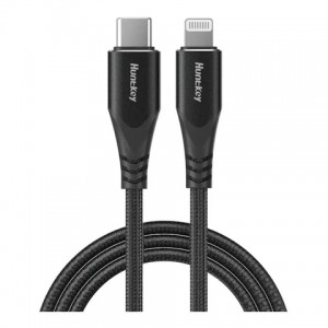 Huntkey Cab USB To Lightning Black