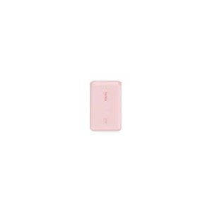 Belkin - BoostCharge Power Bank 10 000 Mah - Power Delivery 20 Watt with USB-C Integrated Cable and USB-C Port - Pink (745883896400)