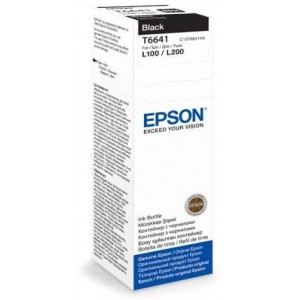 Epson L-Series T6641 Black Ink Bottle