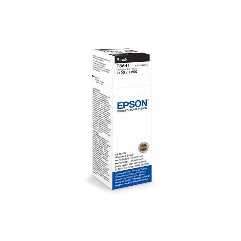 Epson L-Series T6641 Black Ink Bottle