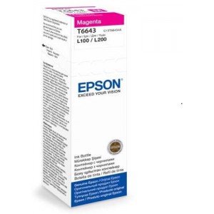 Epson L-Series T6643 Magenta Ink Bottle