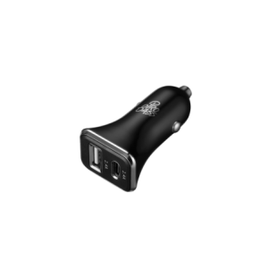 Pro Bass On the Go Dual USB + Type-C 12W Car Charger