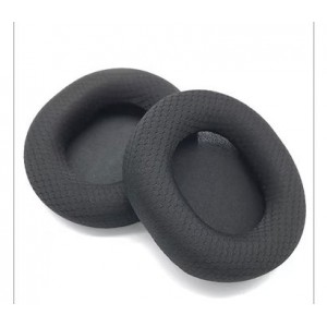 Tuff-Luv - Replacement Fabric Ear Pads for Steel Series Arctis 3/5/7/9/1/Pro Headsets – Black