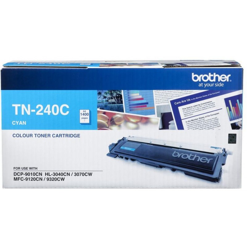 Brother TN-240C Laser Toner Cartridge - Cyan