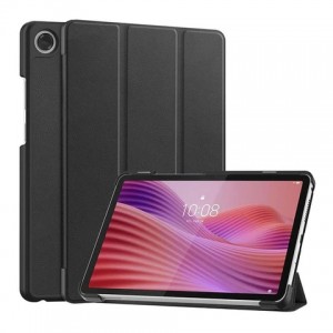 Tuff-Luv - Slim Folio Case Compatible with Lenovo Tab One / Tab K9 - 8.7" (TB-305XU) - Black (5056560422672)