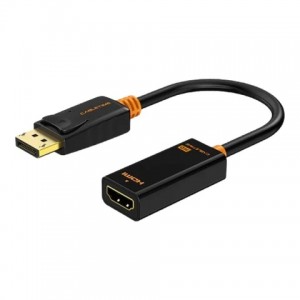 Ct - 0.2M Displayport M To HDMI F ADAPTER- Black