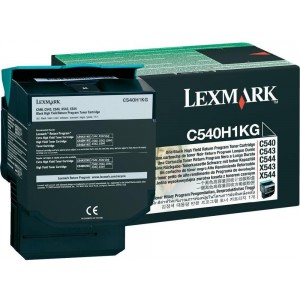 LEXMARK C54X X54X Black High Yield Return Programme Toner Cartridge