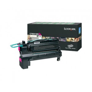 LEXMARK C792 Magenta Extra High Yield Return Program Print Cartridge