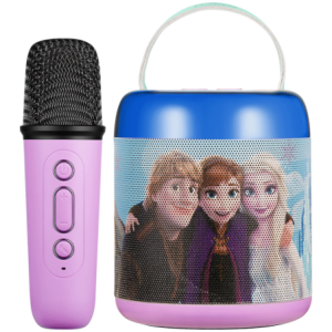 Frozen Cylinder Karaoke Machine with BT Mic