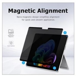 Tuff-Luv - Magnetic - 2-Way - Privacy Filter - Compatible with the Microsoft Surface Laptop 7 - 13.8" - Privacy