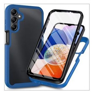 Tuff-Luv - Rugged Vault Case with Built in - Screen Protector - Compatible with the Samsung A36 5G - Blue (5056560422788)