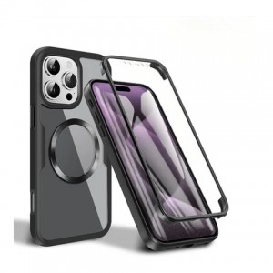 Tuff-Luv - Magnetic Magsafe and Screen Shield - Compatible with Apple iPhone 16 Pro - Black (5056560419054)