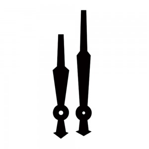 Elegant Spire-Tip Clock Hands – Vintage Arrowhead Design