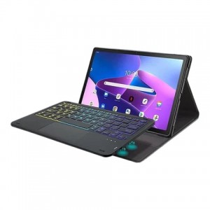 Tuff-Luv - Bluetooth Keyboard Case - Compatible with Lenovo Tab M10 3rd Generation - (TB-311XU) - Black (5056560421279)