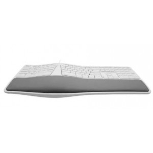 Macally - Ergonomic Wired USB-A keyboard with Palm Rest - UK Layout (8720143040542)