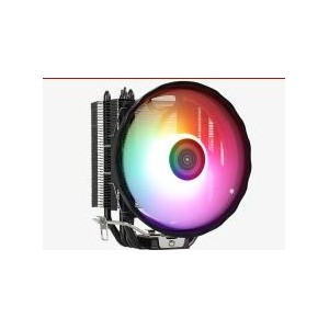 Aerocool Rave 4 ARGB CPU Air Cooler - Aluminum - (TDP) up to 130W - LGA 1700/1200/115X AM4/AM5.