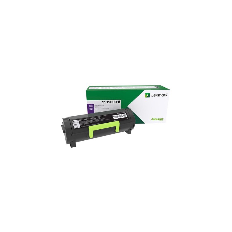 LEXMARK BLK TONER YIELD 2,500 PAGES
