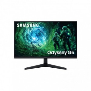 Samsung Odyssey G5 Gaming Flat 27" display IPS Response: 1ms MPRT AR: 16:09 Resolution: 2560x1440 (QHD) RR: 200Hz HDMI (x2)- DP- Headphone Speaker: No Power Supply: External Tilt: Yes Swivel: No Pivot