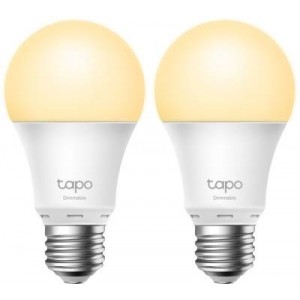 TP-LINK Tapo Smart WIFI Light BULB- DIMMABLE- 2PK
