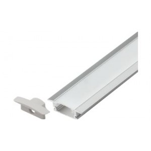 3M ALU PROF. Recess- 2xEnds- 1xCover- 6xClips