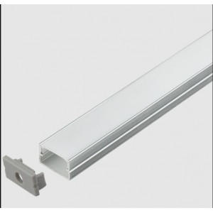 3M ALU PROF. Surf- 2xEnds- 1xCover- 6xClips