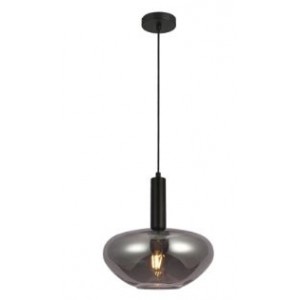 Smoke Glass Pendant 1X60W Es