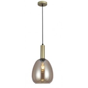 Champagne Colour Pendant 1X40W Es