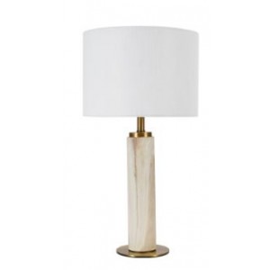 Marble Table Lamp With Shade 1X60W Es