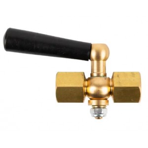 Gauge Cock Brass Fem X Fem 1/2 Inch Bsp