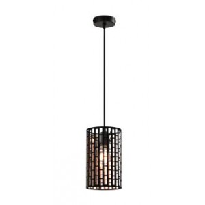 Metal Black Pendant 1X40W Es