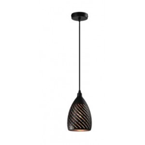 Metal Black Pendant 1X40W Es