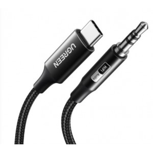 UGreen USB Type-C to 3.5mm AUX Audio Cable 2M - Black