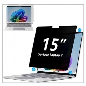 Tuff-Luv - Magnetic - 2-Way - Privacy Filter - Compatible with the Microsoft Surface Laptop 7 - 15" - Privacy
