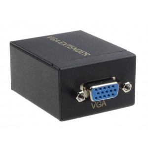 60m VGA EXTENDER (over Cat6 Signal) Trasmitter + Receiver Set