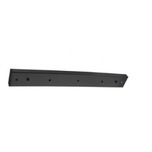 Black 700MM Square Ceiling Plate