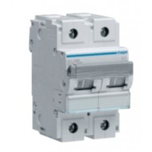 Hager 63A MCB 10kA C curve 2P