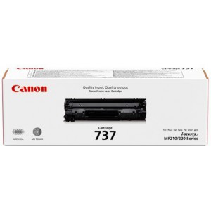 Canon 737 Black Toner with yield of 2400 pages
